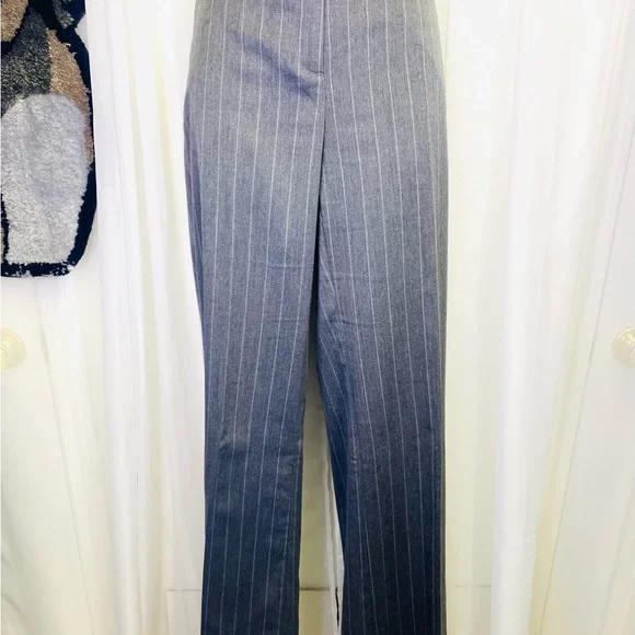 New York & Company Charcoal Pinstripe Pants - Picture 11 of 16